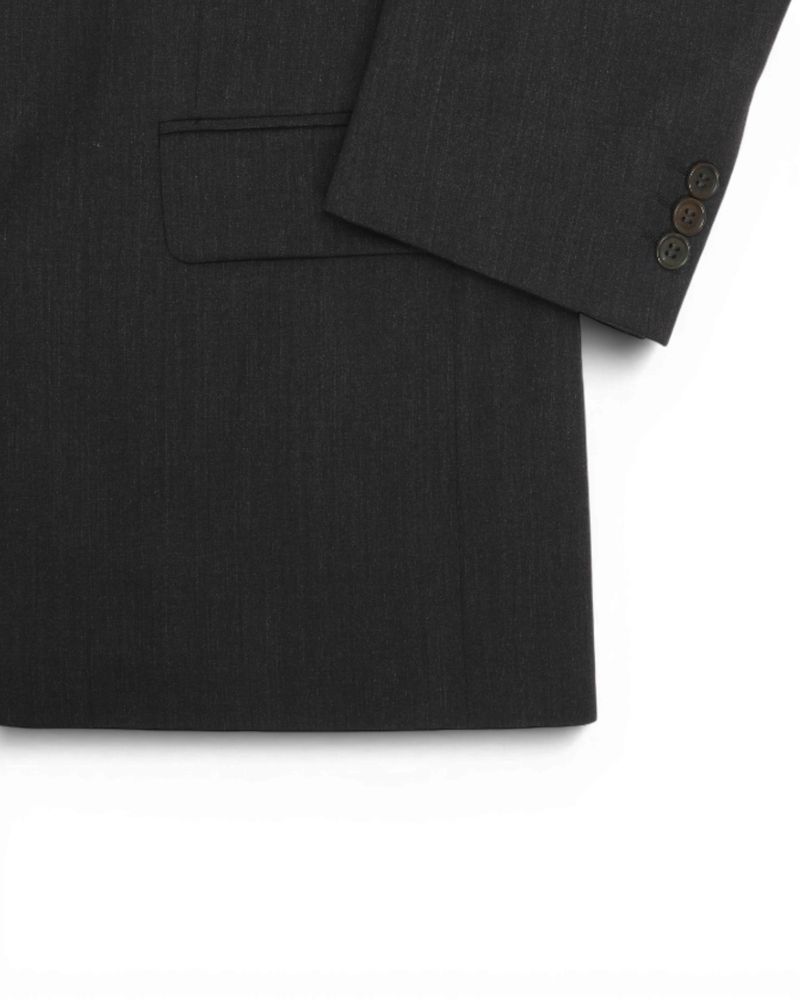 Anthracite 2-Piece Wool Suit