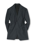 Dark Charcoal Single Breasted Suit Jacket