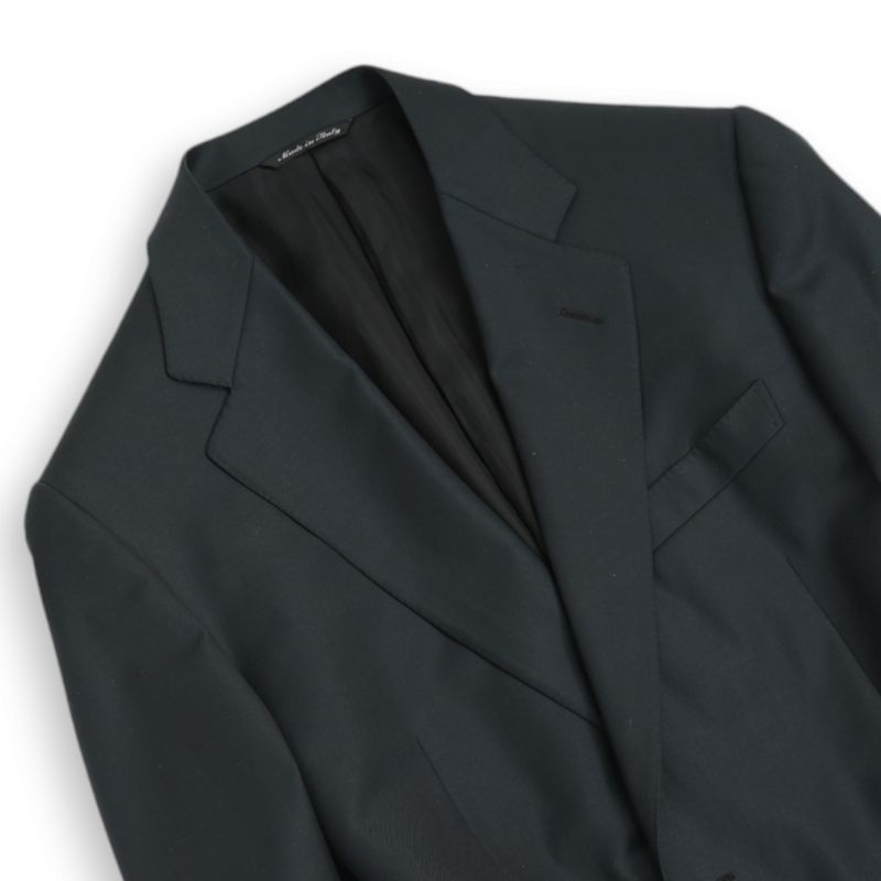Dark Charcoal Single Breasted Suit Jacket