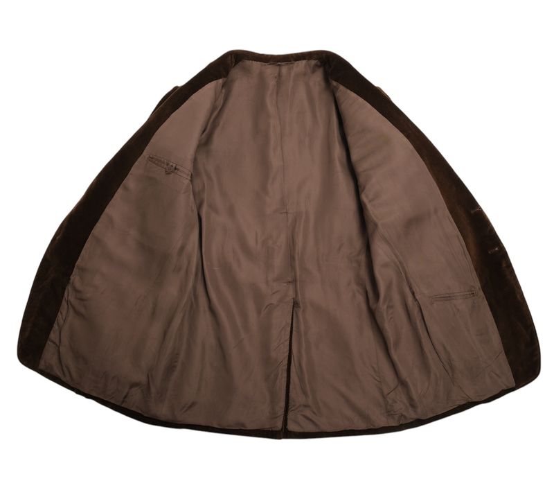 Dark Brown Corduroy Sports Jacket