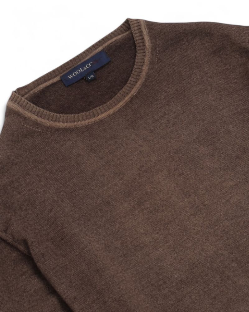 Brown Merino Sweater