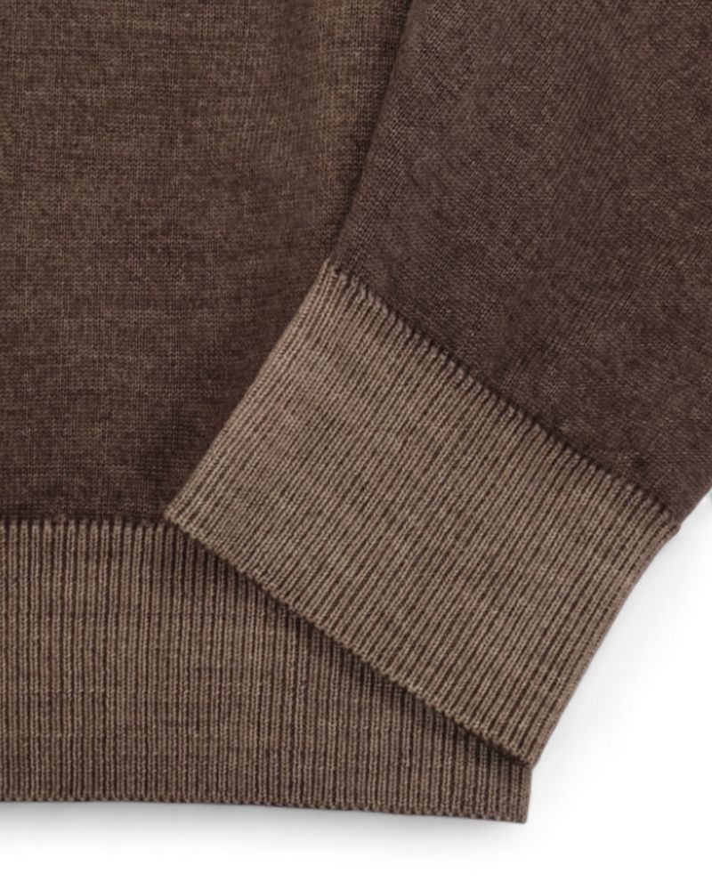 Brown Merino Sweater