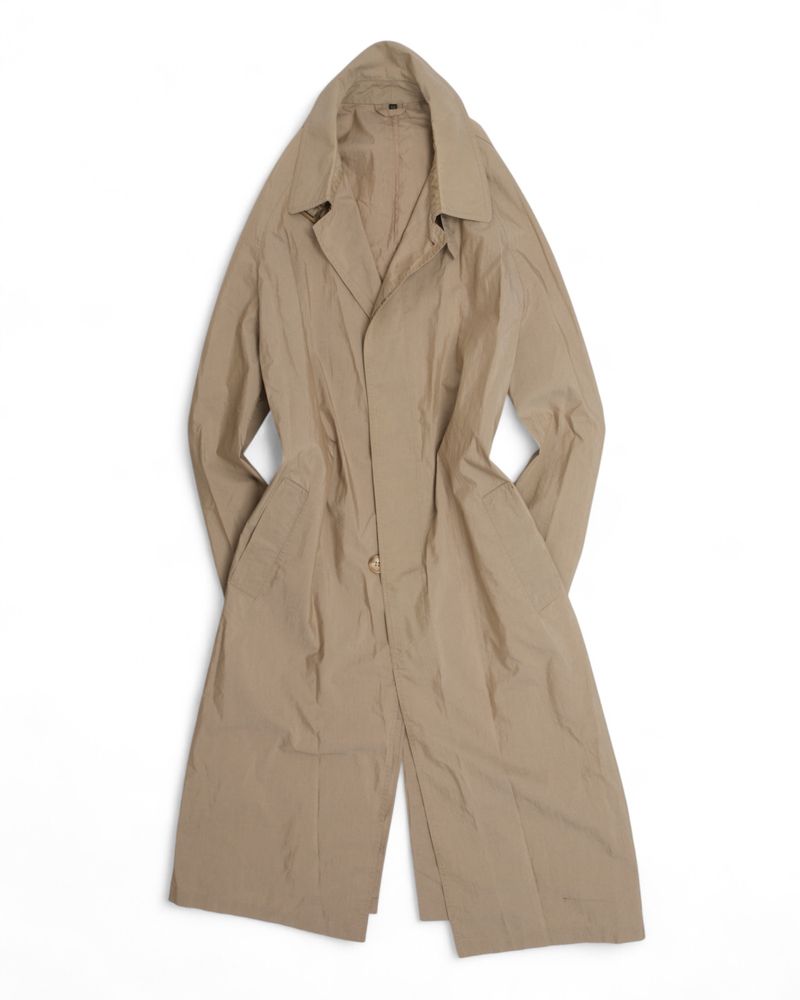 Beige Lightweight Raglan Coat