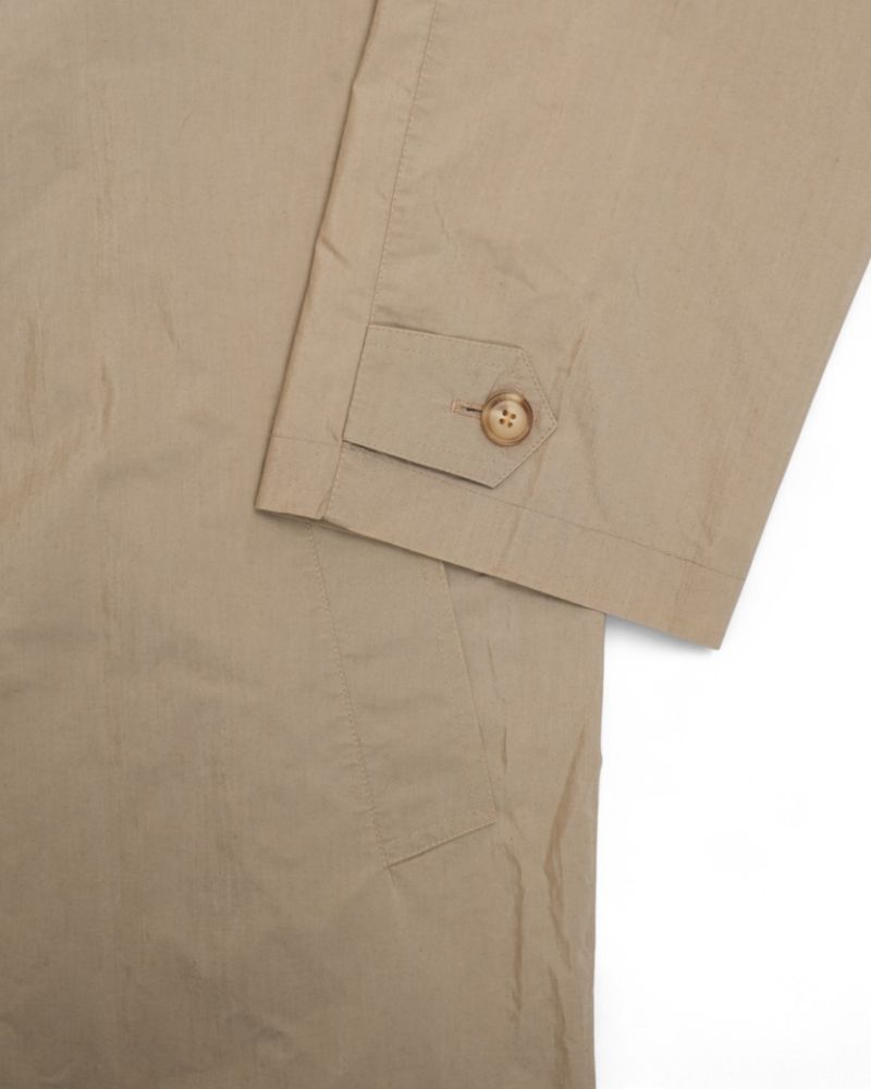 Beige Lightweight Raglan Coat