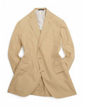 Beige Cotton Sports Jacket