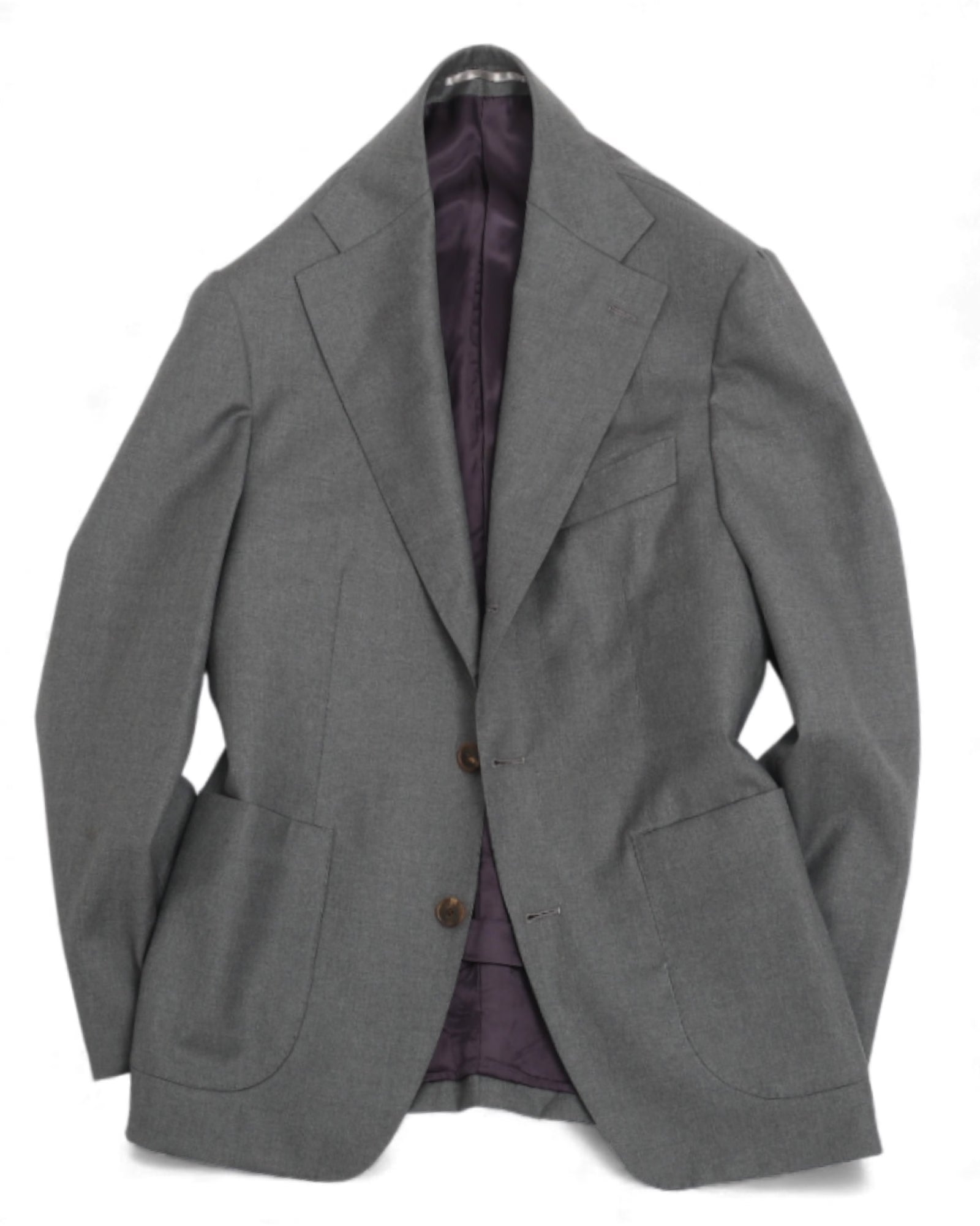 Dark Grey Wool Sports Jacket