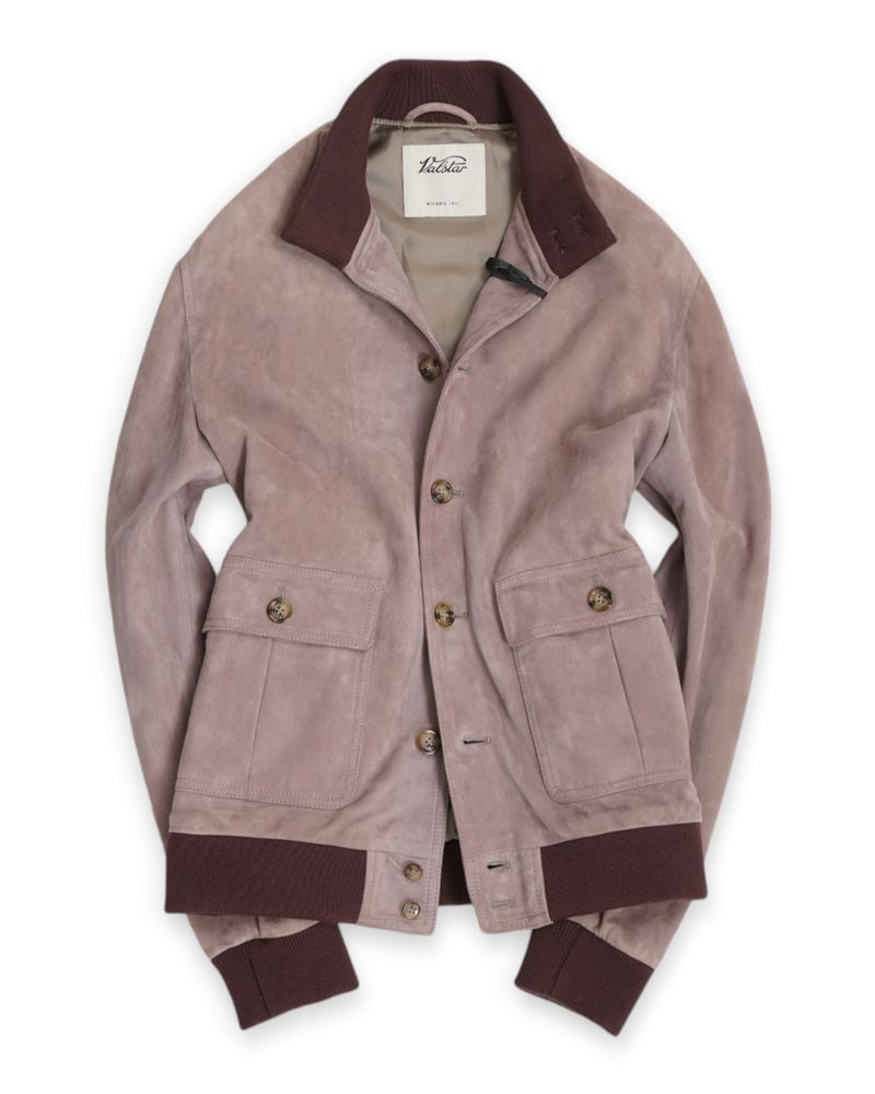 Mauve Suede Valstarino Jacket