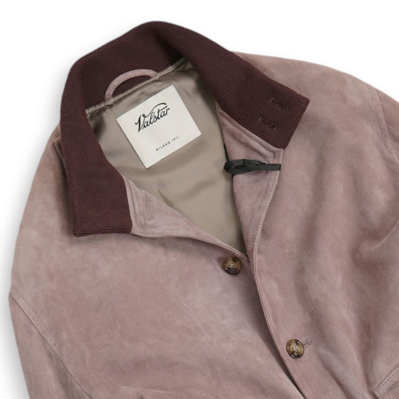 Mauve Suede Valstarino Jacket