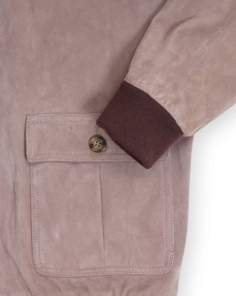 Mauve Suede Valstarino Jacket