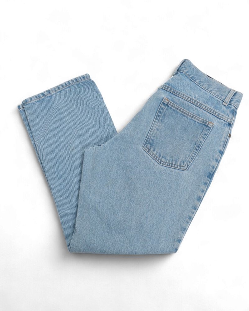 Light Wash High-Rise Jeans