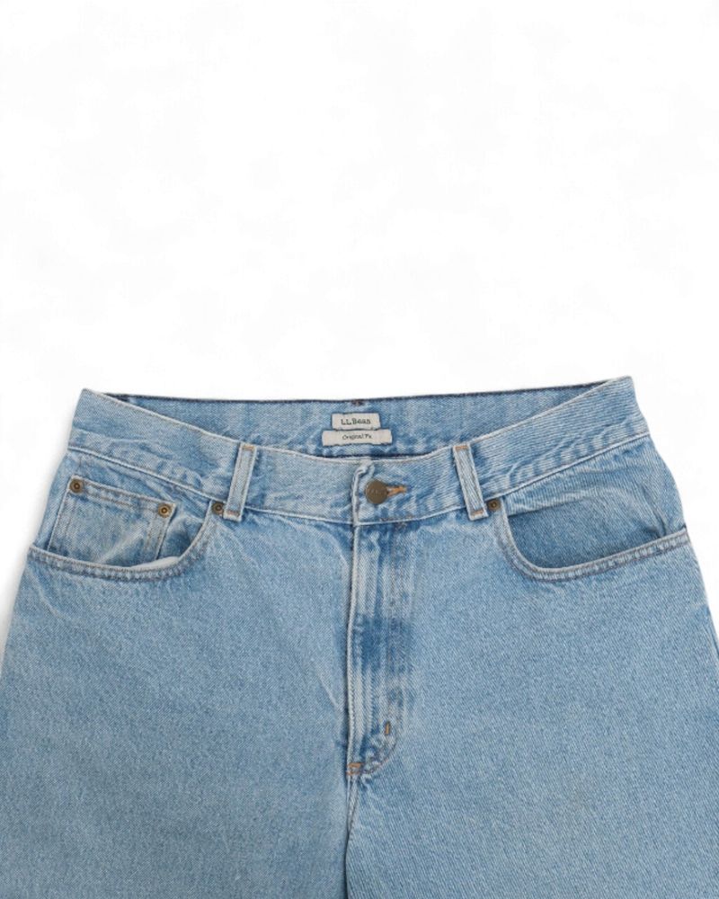 Light Wash High-Rise Jeans