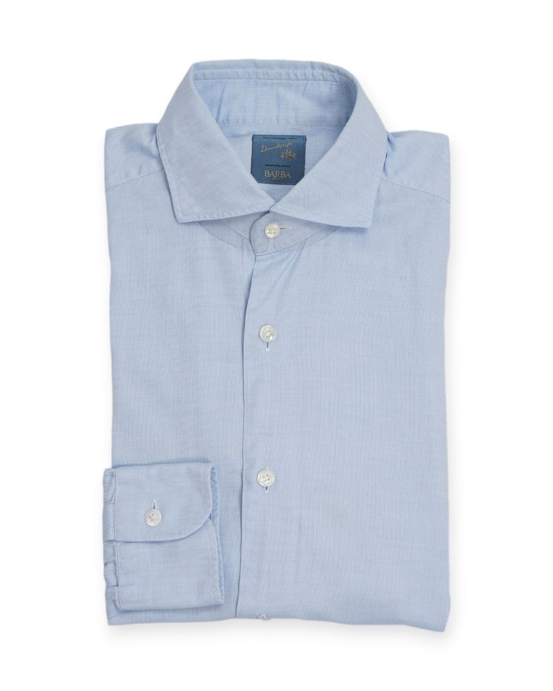 Light Blue Pinpoint Shirt