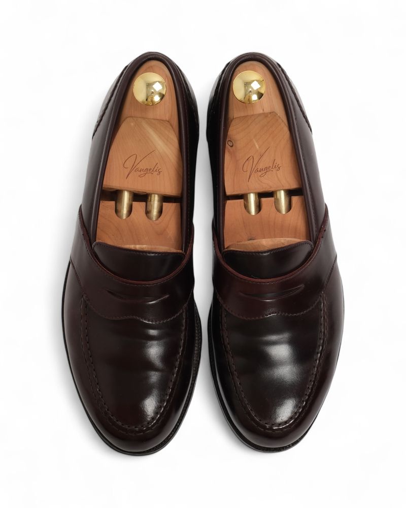 Yale Full Strap Cordovan Penny Loafer