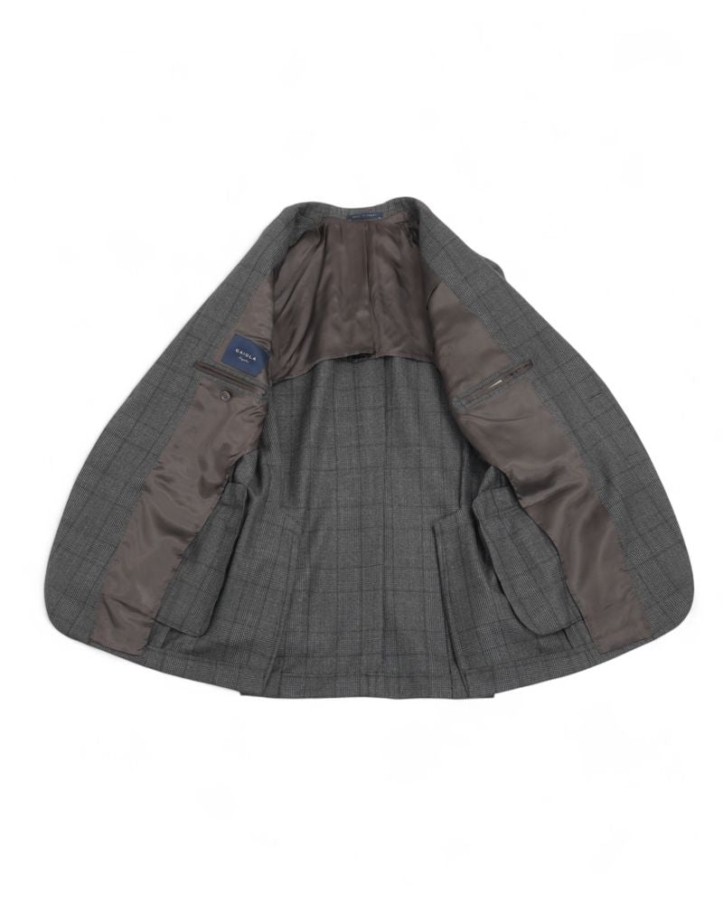 Grey Glen Check Wool Suit