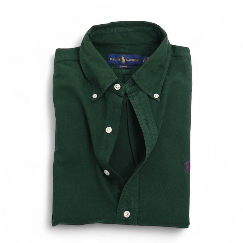 Green OCBD. Shirt