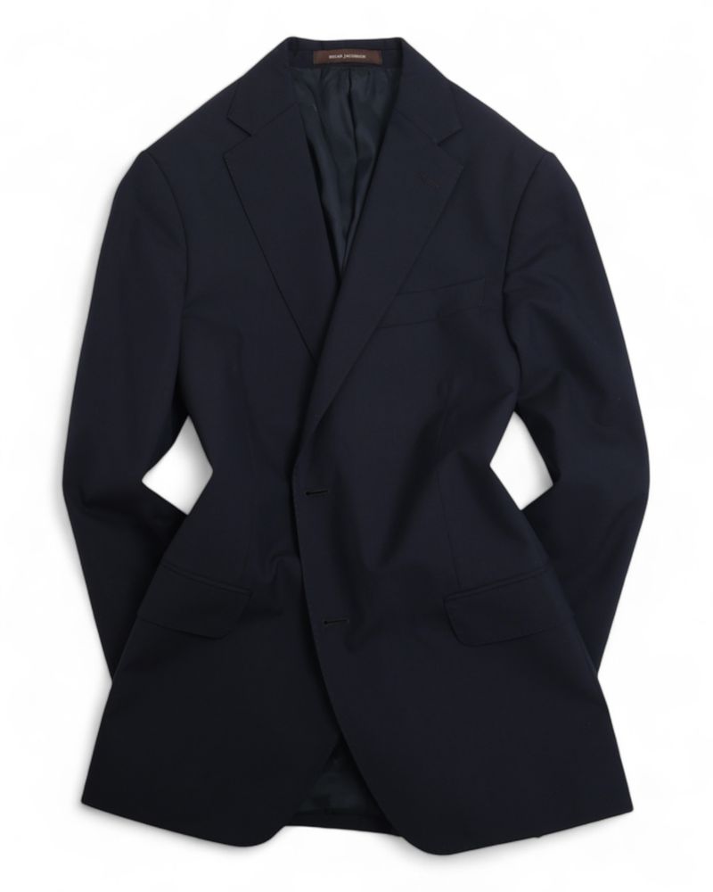 Navy Plain VBC Wool Suit