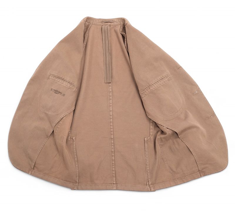 Khaki Cotton Sports Jacket