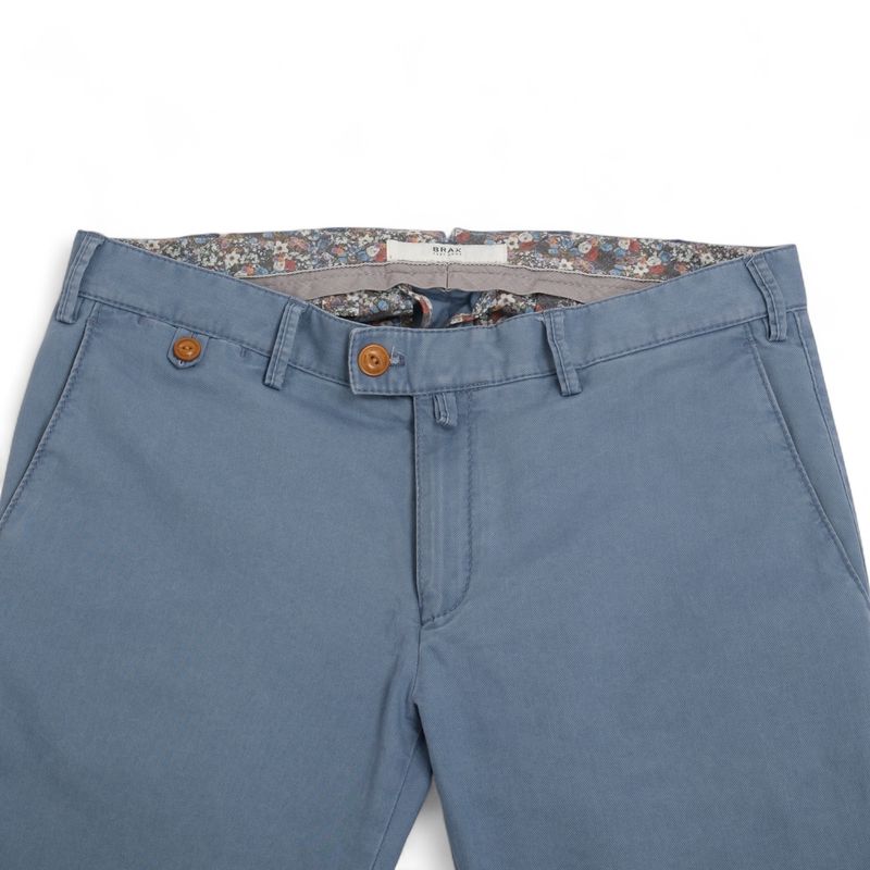 Light Blue Cotton Chino