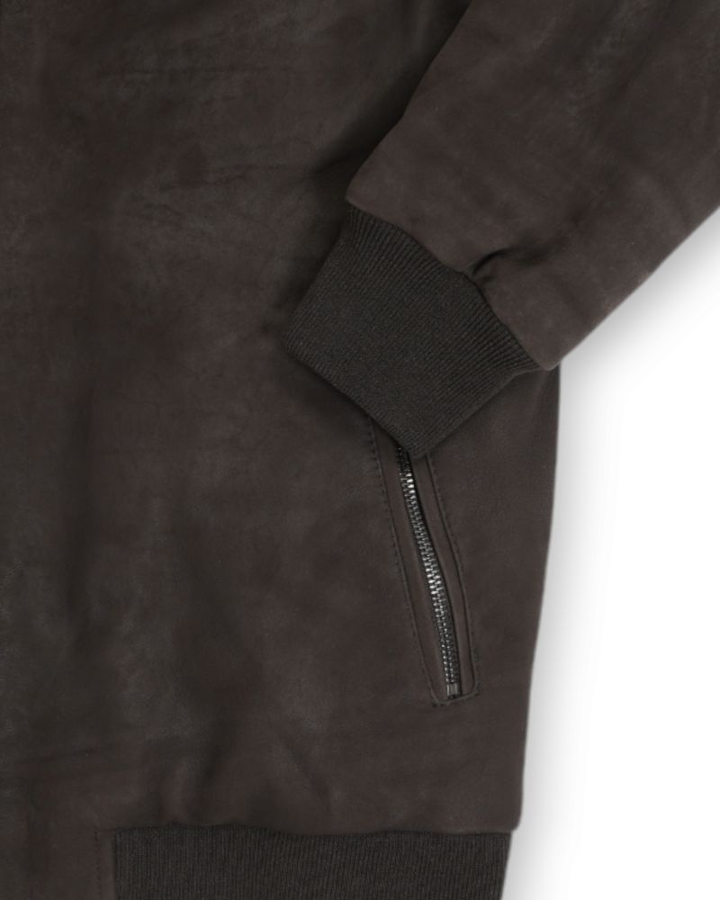 Brown Nappa Shearling Jacket