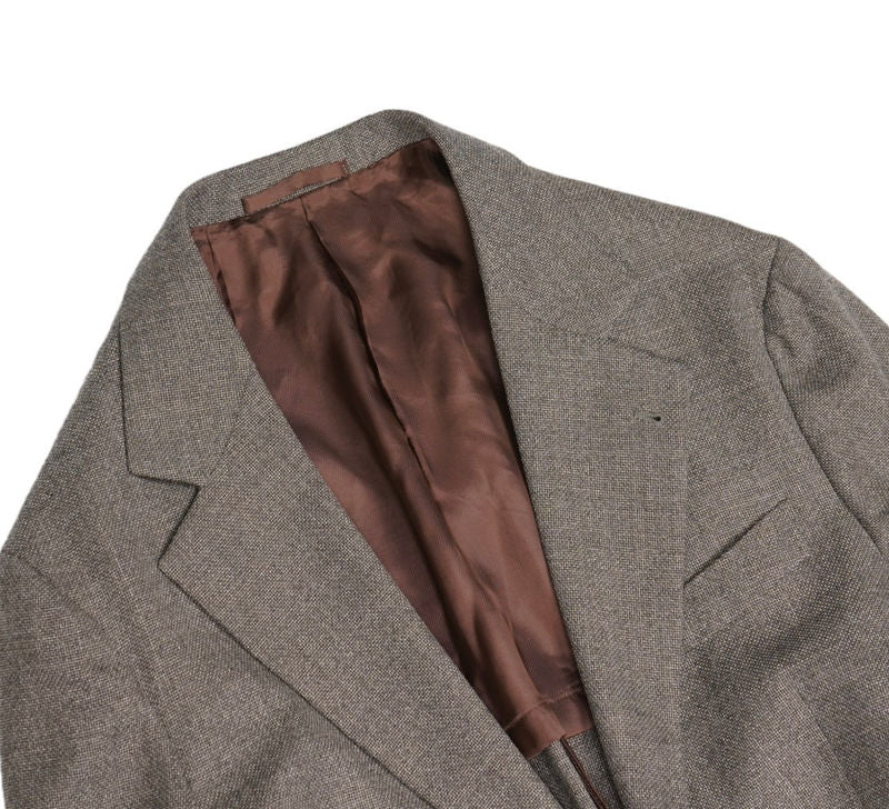 Taupe Hopsack Sports Jacket