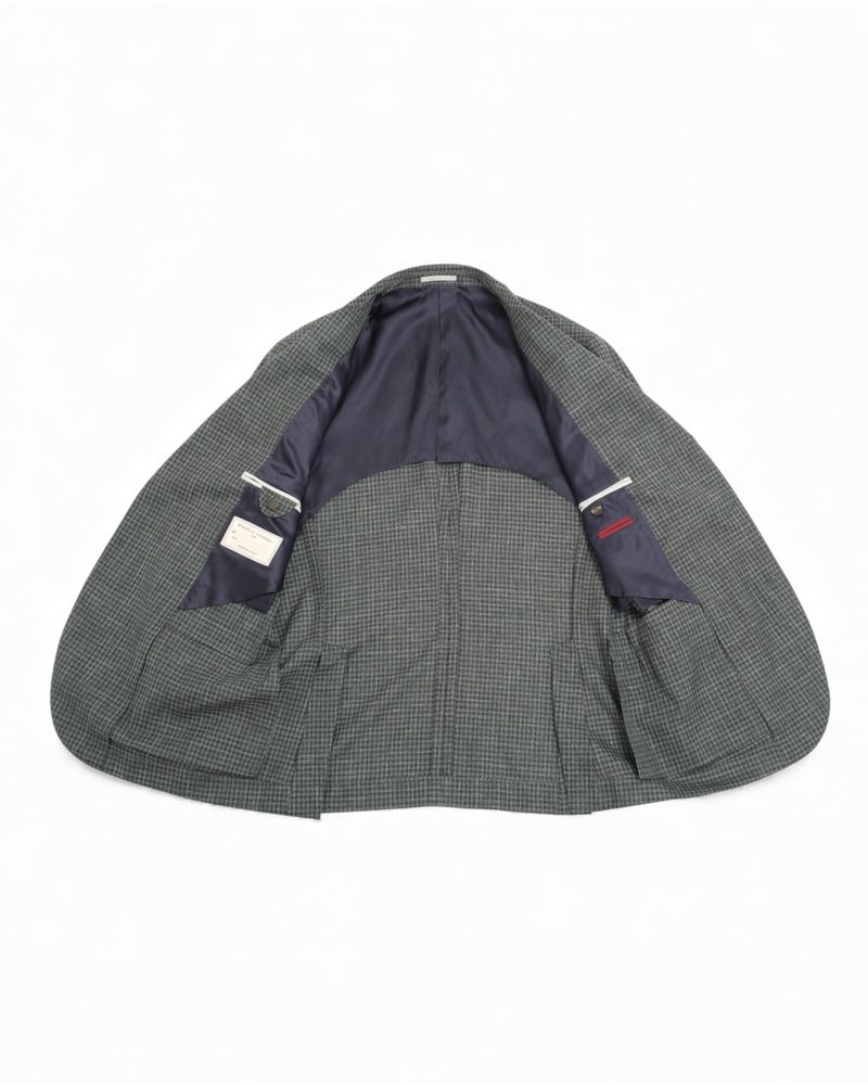 Green Gunclub Wool/Silk/Linen Sports Jacket