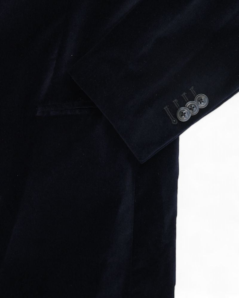 Navy Velvet Jacket