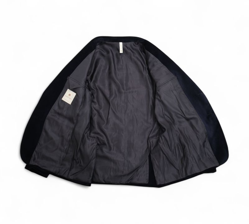 Navy Velvet Jacket