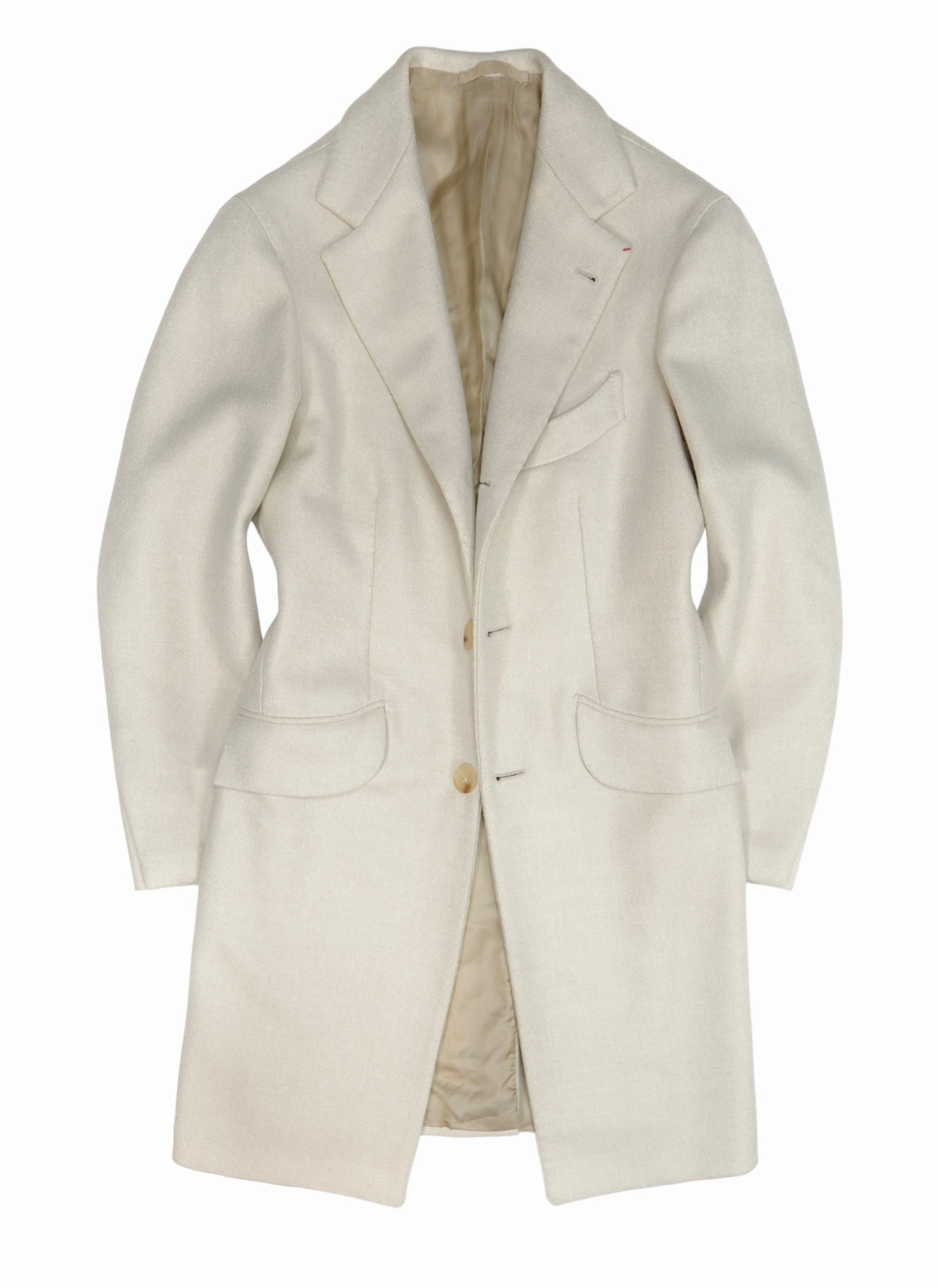 Sartoria Dalcuore overcoat men made in Napoli Italy